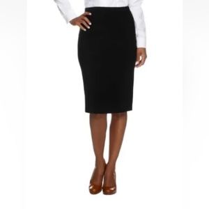 Linea by Louis Dell'Olio Ribbed Knit Pull-on Pencil Skirt NWOT XS QVC $44.00
